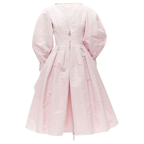 Alexander McQueen ballon sleeve technical dress
